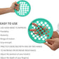 Hand Exercise Webs for Physical Therapy, Hand Grip Strengthener, Finger Exerciser, Portable Size, Latex Free, 7" Diameter