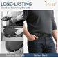 JASGOOD Nylon Canvas Breathable Military Tactical Men Waist Belt With Plastic Buckle