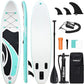 10' Inflatable Stand Up Paddle Board, Ultra-Light Wide Yoga Board for All Skill Levels with Premium SUP Paddleboard Accessories, 84L Waterproof Bag, Non-Slip Comfort Deck for Youth & Adults