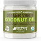 Raw Paws Virgin Organic Coconut Oil for Dogs & Cats, 8-oz - Treatment for Itchy Skin, Dry Nose, Paws - Hot Spot Lotion for Dogs - Natural Hairball Remedy for Cats