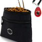 COOWONE Dog Treat Pouch with Pet Training Clicker, Detachable Dog Puppy Training Treat Bag, 900D Oxford Cloth Magnetic Closure Small Dog Poop Bag Holder for Travel or Outdoor Use