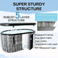 Inflatable Cold Plunge Tub, 216 - Gallon Large Ice Tub for Recovery, Durable & Portable with Water Chiller Compatibility, Gym and Training Use (Grey)