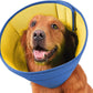 Soft Dog Cone Recovery Collars & Cones After Surgery for Medium Large Dogs, Comfy Ecollars to Stop Licking, Adjustable, Dog Ecollars for Recovery Plastic: Superior Support Fabric: Soft Comfort, XL