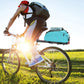 MOSISO Bike Rack Bag, Waterproof Bicycle Trunk Pannier Rear Seat Pouch Cycling Bike Carrier Backseat Storage Luggage Saddle Shoulder Bag