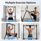Foldable Power Tower Pull Up Bar Dip Station, 200kg/440.92lbs Triangular Pull Up Bar Station Adjustable, Multi-Function Strength Training Fitness Equipment for Home Gym
