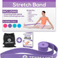 Zenmarkt Ballet Stretch Bands for Flexibility and Strength - Stretch Bands Ideal to Have as Dance Equipment in Every Competition - Suitable for Gymnastics, Cheerleading, and Pilates Training