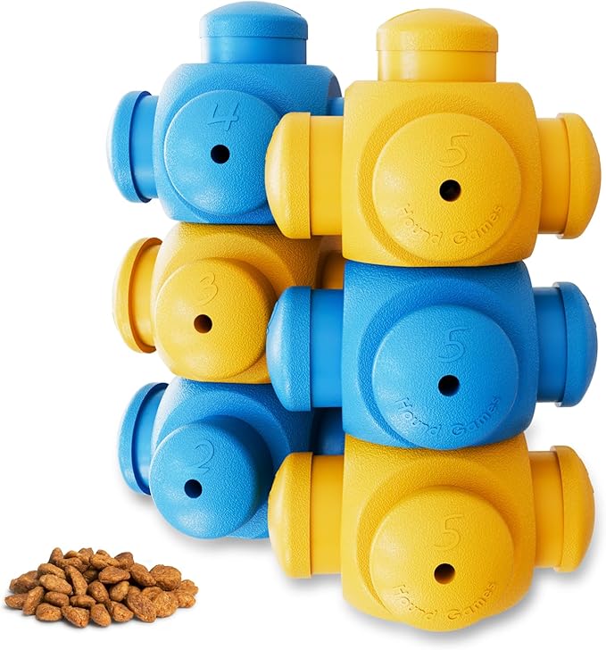 Dog Puzzles for Smart Dogs, Interactive, Puzzle Treats, Puppy Puzzle, Toys to Keep Them Busy, Dog Games, Toys for Bored Dogs, Advanced Puzzles, Boredom Busters (6 Pieces)