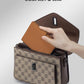 RFID Passport Holder Travel Wallet Compact for Women, Leather Passport Wallet with Card Holders,Zippered Coins Pocket and Cash Compartment, Brown