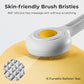 Self Cleaning Slicker Cat Brush - Skin Friendly Shedding Grooming Tool for Dogs & Cats, Pet Supplies Accessories, Deshedding Comb for Short Long Haired Kittens, Massage Function to Removes Loose Fur
