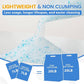 NEWORD Crystals Cat Litter Lightly Scented Litter Superior Odor Control 14 lbs Total (2 Pack of 7lb Bags) Soft-On-Paws Low Tracking Dust-Free Blue Silica Gel