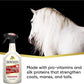 Absorbine ShowSheen Hair Polish & Detangler 32oz Spray Bottle, Horse and Dog Coat, Mane and Tail, Instant Detangling & Reduces Hair Breakage for Healthy Grooming & Radiant Shine