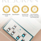 REJURAN® Dual Effect Ampoule, DOT DUAL c-PDRN® - Salmon DNA Face Serum for Deep Rejuvenation, Wrinkle Care, Firming, Skin Elasticity with Visible Anti-Aging Results. Korean Skincare (1.01 fl oz)