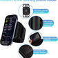 Cikyner Running Armband Phone Holder - 360 Rotatable & Detachable Sports Armband With Earphone/Cash Pocket for 4.5-7'' iPhone - for Gym, Hiking