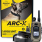 Dogtra ARC-X E-Collar for Dog Training - 3/4 Mile Range, for Dogs 15 lbs+, Slim Design, IPX9K Waterproof, 100 Stimulation Levels, Vibration, Tone, Rechargeable - Dog Owners and Professional Trainers
