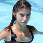 Waterproof MP3 Player for Swimming and Running, Underwater Headphones with Short Cord, Shuffle Feature