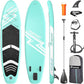 FBSPORT 11' Premium Stand Up Paddle Board, Yoga Board with Durable SUP Accessories & Carry Bag | Wide Stance, Surf Control, Non-Slip Deck, Leash, Paddle and Pump for Youth & Adult