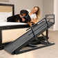 ABORON Folding Pet Ramp, 5-Level Adjustable Dog Ramp for Bed, Couch, SUV - High Traction Rubber Surface, Supports up to 200 lbs, 45.2" Long - Ideal for Small & Large Dogs & Cats,Black Finish