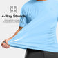 G Gradual Men's Workout Shirts Quick Dry Athletic Running T-Shirts Lightweight Moisture Wicking Short Sleeve Sports Gym Tops