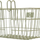 Retrospec Apollo-Lite Lift-Off Bike Basket - Detachable Steel Handlebar Basket with Carrying Handle for Commuting, Shopping & Beach Trips - 14.5in x 9.5in Weather-Resistant Biking Gear