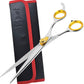 Sharf Gold Touch 440c Japanese Stainless Steal Pet Grooming Shear, 8.5 Inch Straight