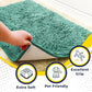 Muddy Mat® Shown on TV–Super Absorbent Microfiber Dog Door Mat for Muddy Paws, Non-Slip Washable Pet Rug, Quick Dry Chenille Entryway Carpet, Machine Washable Indoor Outdoor mat–Seafoam Green 35"x24"