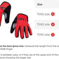 woom TENS Bike Gloves, Child’s & Youth Bicycle Full Finger Protection with Grip for Road Cycling & Mountain Biking (Boys & Girls)
