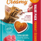 Catit Creamy Lickable Cat Treat, Healthy Cat Treat, Tuna, 12 Pack