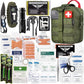 EVERLIT 250 Pieces Survival First Aid Kit IFAK EMT Molle Pouch Survival Kit Outdoor Gear Emergency Kits Trauma Bag for Camping Boat Hunting Hiking Home Car Earthquake and Adventures