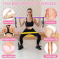 Pilates Bar Kit with Resistance Bands,Pilates Bar with Stackable Bands Workout Equipment for Legs,Hip,Waist and Arm,Exercise Fitness Equipment for Women & Men Home Gym Yoga Pilates