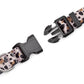 Mercano Adjustable Dog Collar - Special Design Patterns, Soft Nylon Comfortable Sturdy Pet Collar for Small Medium Large Dogs (XS, Leopard)