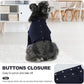 IDOMIK Dog Recovery Suit, Dog Surgery Recovery Suit Front Legs, Comfy Joint Leg Sleeves After Surgery, Elbow Braces Protector for Leg Injuries & Joint Pain, Cone Collar Alternatives,Navy,2XL
