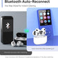 AGPTEK A02 MP3 Player with Bluetooth 5.3, 1.8 inch Screen Portable Music Player with Speaker, FM Radio, Voice Recorder, Supports Expanded Up to 128GB(Blue, 64GB)