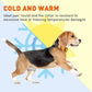 Dogline Biothane Waterproof Dog Collar with Quick Release Buckle Strong Coated Nylon Webbing with Odor- Proof for Easy Care Easy to Clean Fits Small Medium Large Dogs, Tangerine Orange 3/4" W 12-19" L