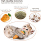 Catnip Cat Toys, Interactive Indoor Cat Nip Toy Kitty Kicker, Dental Kitten Chew Toy, 5 Pack, Vegetable Shape
