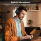 OneOdio A70 Bluetooth Over Ear Headphones, Wireless Headphones with 72H Playtime, Hi-Res, Built-in Mic, 3.5mm/6.35mm Wired Audio Jack for Studio Monitor & Mixing DJ Guitar AMP, Computer Laptop PC