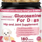 Glucosamine for Dogs - Joint Supplement for Dogs with Chondroitin, MSM, Omega 3, Hemp, Turmeric for Dog Joint Pain Relief, Dog Joint Supplement with Calcium Support Cartilage & Bone Health, 180 Chews
