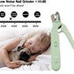 2 In 1 Pet Nail Clipper and Grinder, Professional Electric Rechargeable Pet Nail Fast Trimmer, Painless, Claw Care Grooming, Smoothing, Silent - Shockproof, For Small, Large Dogs & Cats, upgraded
