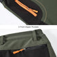 Rdruko Men's Snow Ski Pants Waterproof Insulated Winter Outdoor Snowboard Hiking Fleece Pants with Belt