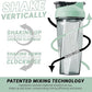 HELIMIX 2.0 Vortex Blender Shaker Bottle Holds upto 28oz | No Blending Ball or Whisk | USA Made | Portable Pre Workout Whey Protein Drink Shaker Cup | Mixes Cocktails Smoothies Shakes | Top Rack Safe