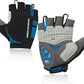 Souke Sports Mens Cycling Gloves with Gel Pads Half Finger Bike Gloves Lightweight Anti-Slip Shock-Absorbing for MTB Road Biking