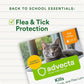 Plus Flea Prevention for Cats, Cat and Kitten Treatment & Control, Small and Large, Fast Acting Waterproof Topical Drops, 6 Month Supply
