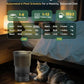 Gimars 5L/20 Cups Automatic Cat Feeder, Programmable 1-6 Meals Cat Food Dispenser with Stainless Steel Bowl, Easy Setup, Dual Power Supply,10s Meal Call Timed Pet Feeder for Cats and Small Dogs