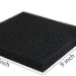 Aquarium Sponge Filter Media Pad 9 x 9 x 1 inch, Cut to Fit Biochemical Filter Bio Foam Pad, 2 Pcs