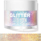LANGMANNI Holographic Body Glitter Gel for Body, Face, Hair and Lip.Color Changing Glitter Gel Under Light. Vegan & Cruelty Free-1.35 oz (1# Golden Ocean)