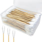 200-Pack of Long, Large Dog Ear Swabs with Bamboo Sticks: Perfect for Dog Ear Cleaning and Infection Treatment. Gentle, Effective, and Eco - Friendly for Pet Hygiene
