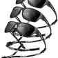 KALIYADI Polarized Sunglasses for Men, Sports Sun Glasses for Driving Cycling Fishing with UV protection