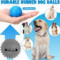 Jenaai 20 Pcs Indestructible Dog Toy Balls for Aggressive Chewers Chew Resistant Solid Rubber Bouncy Ball for Teeth Cleaning, 2in/5cm Diameter