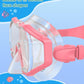 W WSTOO Kids Swim Goggles with Nose Cover,Snorkel Diving Swimming Mask for Youth 5-15,HD 3-Window Wide Vision Anti-Shattered Lens Anti-Fog&Leak