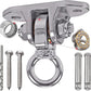 Stainless Steel Heavy Duty Swing Hanger 180°+360° Ceiling Swing Mount Free Swivel Swing Hook Swing Hardware Kit for Yoga Swing Hammock Chair Porch Swing Sets Heavy Punching Bag 1500 LB Capacity