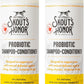Skout's Honor Probiotic Dog Shampoo & Conditioner with Avocado Oil & Omega-3s, 97% Natural, Paraben & Sulfate-Free, Cruelty-Free, 16oz, Honeysuckle 2-Pack
